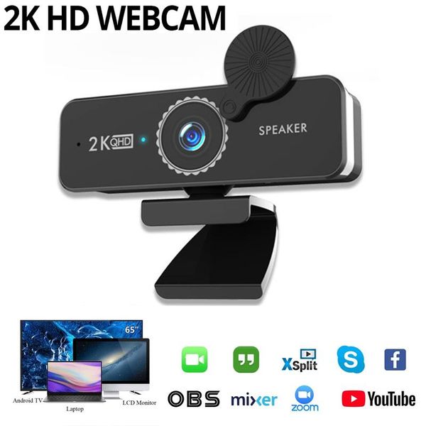 webcams 2k hd webcam mini computer pc webcamera with mic dual speaker rotatable cameras for live broadcast video calling conference work
webcams 2k hd webcam mini computer pc webcamera with mic dual speaker rotatable cameras for live broadcast video calling conference work