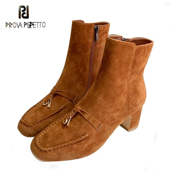 boots autumn winter metal fringe decor ankle square toe kid suede fashion women comfortable casual shoes botas de mujer, Black 
boots autumn winter metal fringe decor ankle square toe kid suede fashion women comfortable casual shoes botas de mujer, Black