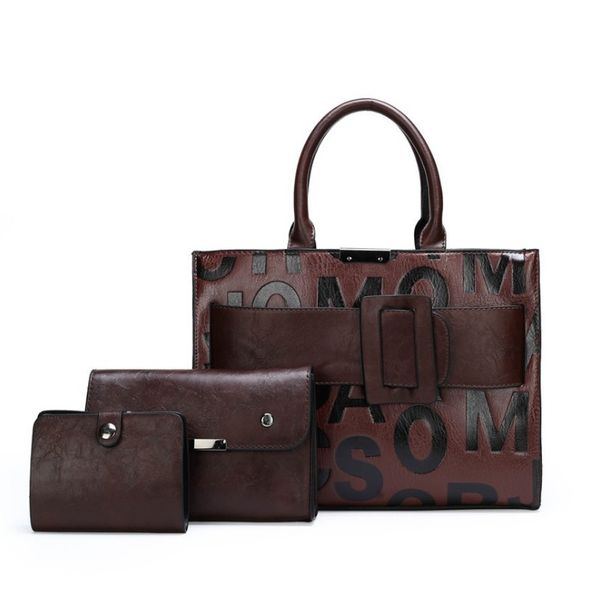 3 sets women pu leather letter bags big belt buckle handbags designer shoulder crossbody tote evening bag
3 sets women pu leather letter bags big belt buckle handbags designer shoulder crossbody tote evening bag