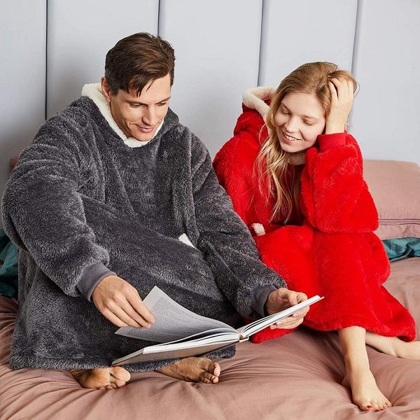 blankets 2021 oversize hoodie sweatshirt women fleece plush wearable blanket with sleeve winter long giant tv female pullover
blankets 2021 oversize hoodie sweatshirt women fleece plush wearable blanket with sleeve winter long giant tv female pullover