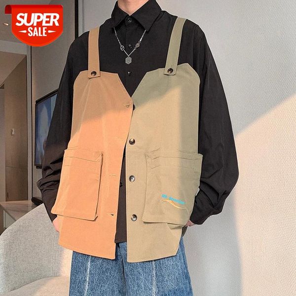 yemi fashion|hong kong style retro pocket vest men's hong loose sleeveless jacket casual #yq34, Black;brown
yemi fashion|hong kong style retro pocket vest men's hong loose sleeveless jacket casual #yq34, Black;brown