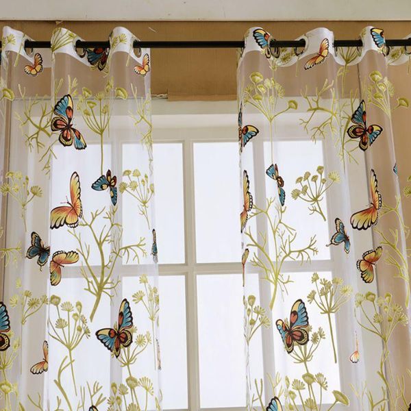romantic tulle curtain butterfly yarn rustic window screening finished products balcony sheer bedroom textile q & drapes
romantic tulle curtain butterfly yarn rustic window screening finished products balcony sheer bedroom textile q & drapes