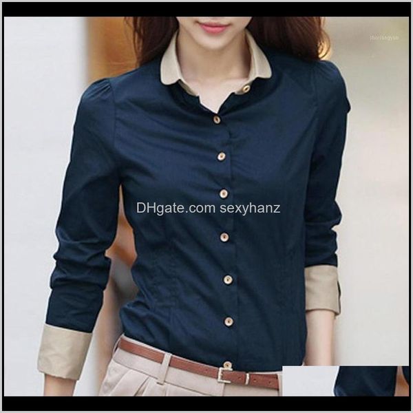 blouses & shirts womens clothing apparel drop delivery 2021 office lady long sleeve turn down collar waist tight shirt buttons blouse blu, White
blouses & shirts womens clothing apparel drop delivery 2021 office lady long sleeve turn down collar waist tight shirt buttons blouse blu, White