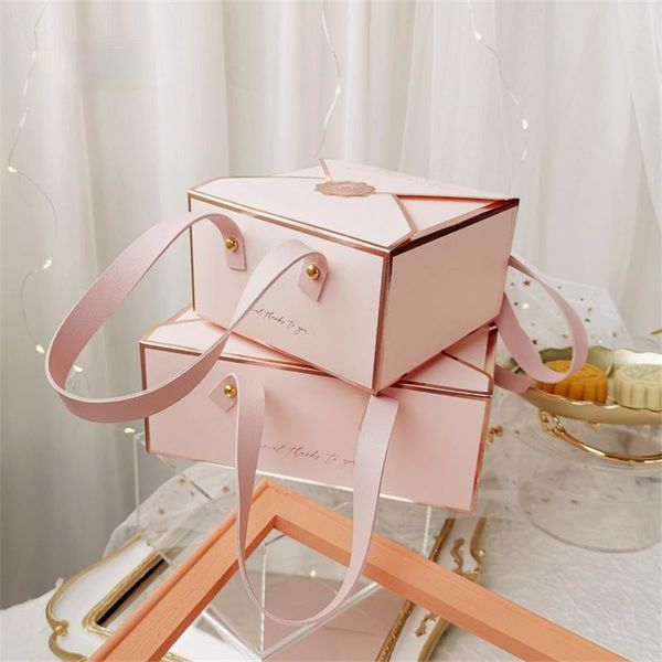 gift wrap 5pcs bronzing protable paper box leather portable rope chocolate candy packaging birthday party year decoration
gift wrap 5pcs bronzing protable paper box leather portable rope chocolate candy packaging birthday party year decoration