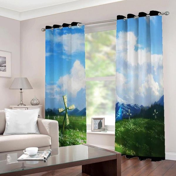 curtain & drapes creative po idyllic flowers windmill window curtains polyester fabric for living room bedroom blackout decor
curtain & drapes creative po idyllic flowers windmill window curtains polyester fabric for living room bedroom blackout decor