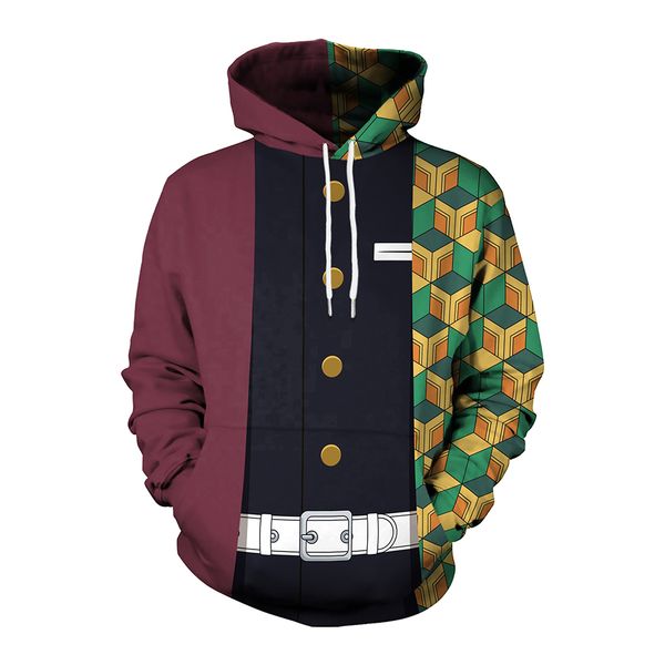 spring and autumn couple hoodie long sleeve animation tomioka giyuu printing casual loose fashion trend, Black
spring and autumn couple hoodie long sleeve animation tomioka giyuu printing casual loose fashion trend, Black