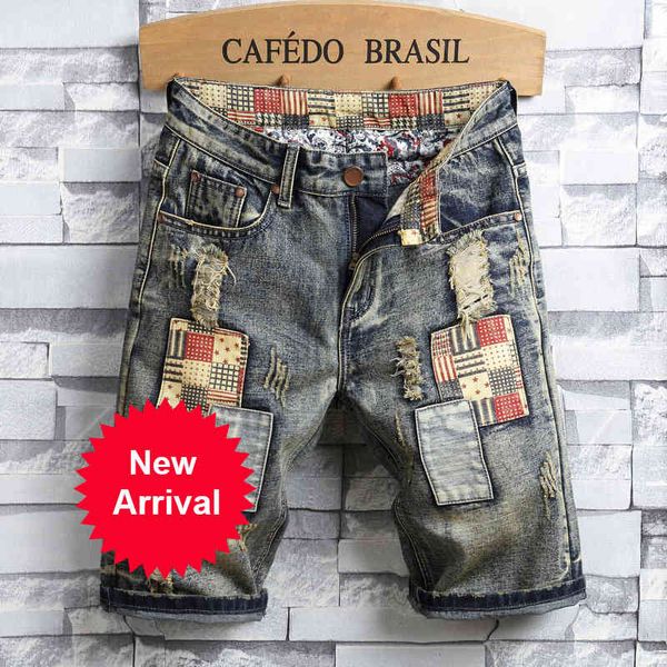men's jeans summer mens holes denim shorts fashion men slim straight pants trend stylist 6sa0a a8wo, Blue
men's jeans summer mens holes denim shorts fashion men slim straight pants trend stylist 6sa0a a8wo, Blue
