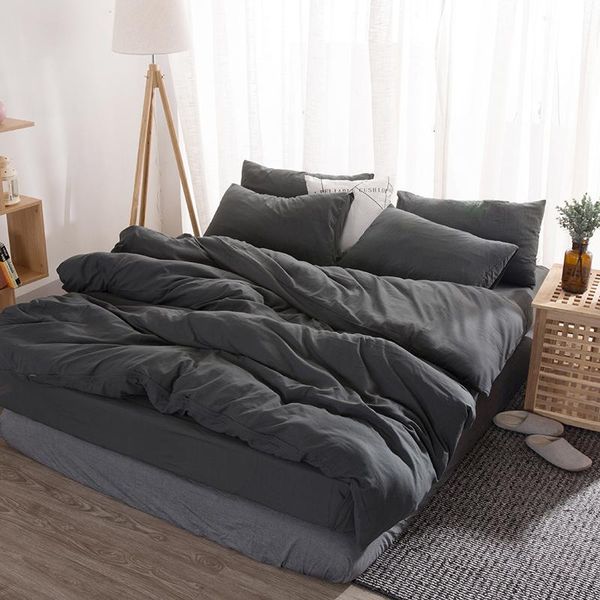 bedding sets gray set soft washed cotton duvet cover bed sheet pillowcase solid linen twin full king size
bedding sets gray set soft washed cotton duvet cover bed sheet pillowcase solid linen twin full king size