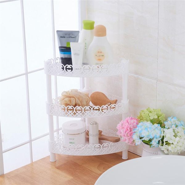 bathroom shelves three layer plastic storage rack basket corner shelf organizer desk stand
bathroom shelves three layer plastic storage rack basket corner shelf organizer desk stand