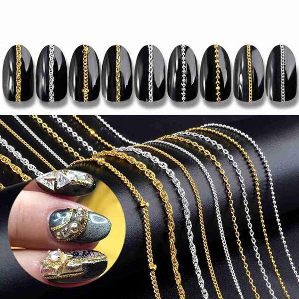 nail art decorations decoration metal chain 3d charms styling gold silver acrylics design 50cm accessories for manicure jewelry decor, Silver;gold
nail art decorations decoration metal chain 3d charms styling gold silver acrylics design 50cm accessories for manicure jewelry decor, Silver;gold