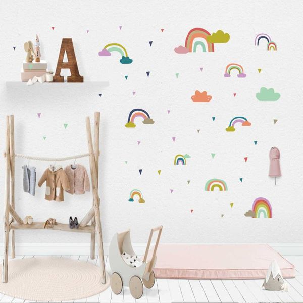 wall stickers 1036 rainbow cloud color triangle sticker living room bedroom children's decorative can be removed
wall stickers 1036 rainbow cloud color triangle sticker living room bedroom children's decorative can be removed