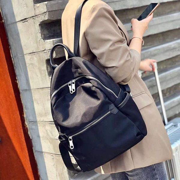 backpack 2021 stylish women's bag korean version simple double shoulder casual travel oxford flow student schoolbag
backpack 2021 stylish women's bag korean version simple double shoulder casual travel oxford flow student schoolbag