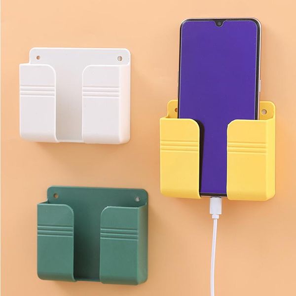 hooks & rails wall mounted organizer storage box remote control mobile phone plug holder charging multifunction stand home
hooks & rails wall mounted organizer storage box remote control mobile phone plug holder charging multifunction stand home