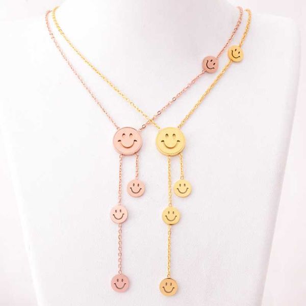 chains 316l stainless steel simple five smile round pendant charm chain choker necklace for women fashion fine jewelry san793, Silver
chains 316l stainless steel simple five smile round pendant charm chain choker necklace for women fashion fine jewelry san793, Silver