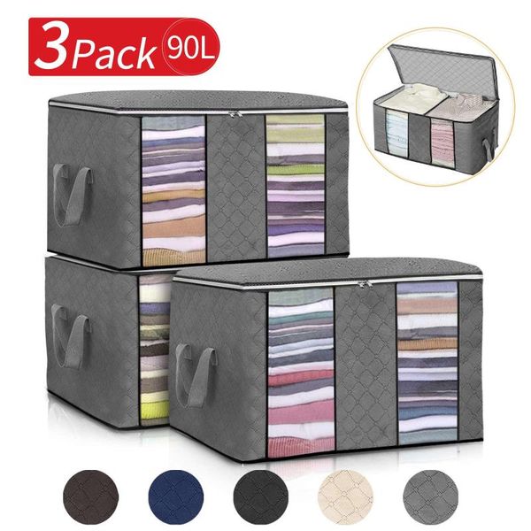 storage bags 3pcs/set organizer clothes portable tidy pouch suitcase home box quilt container
storage bags 3pcs/set organizer clothes portable tidy pouch suitcase home box quilt container