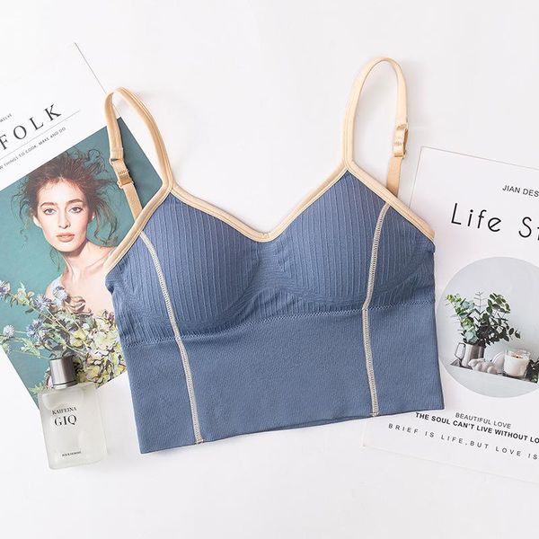 camisoles & tanks women bra tank crop seamless underwear female u-shaped back sports intimates lingerie padded camisole femme, Black;white
camisoles & tanks women bra tank crop seamless underwear female u-shaped back sports intimates lingerie padded camisole femme, Black;white