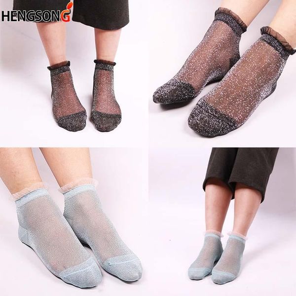 socks & hosiery fashion women crystal silk lace mesh shinny short transparent elastic funny slippers, Black;white
socks & hosiery fashion women crystal silk lace mesh shinny short transparent elastic funny slippers, Black;white