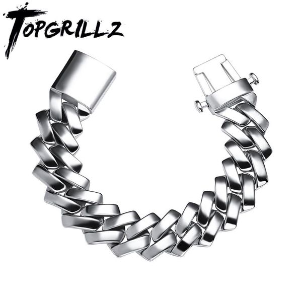 link, chain rillz mens bracelet 18mm cuban miami prong link glossy in white gold with spring clasp hip hop jewelry, Black
link, chain rillz mens bracelet 18mm cuban miami prong link glossy in white gold with spring clasp hip hop jewelry, Black