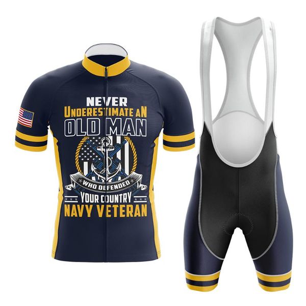 racing sets u.s. navy veteran old man cycling summer jersey set road bicycle jerseys mtb wear breathable, Black;blue
racing sets u.s. navy veteran old man cycling summer jersey set road bicycle jerseys mtb wear breathable, Black;blue