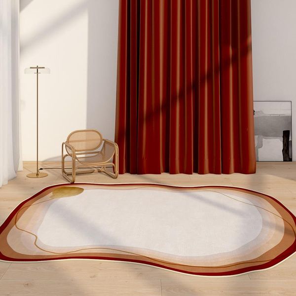 carpets japanese-style simple living room carpet irregular silent style solid color lines extreme poverty nordic shaped bedside mats 
carpets japanese-style simple living room carpet irregular silent style solid color lines extreme poverty nordic shaped bedside mats