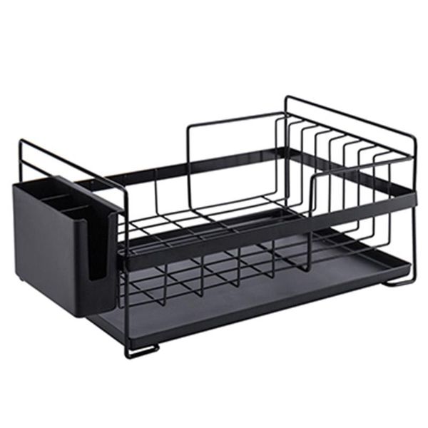 kitchen storage & organization organizer dish drainer drying rack sink holder tray for plates bowl cup tableware shelf basket black
kitchen storage & organization organizer dish drainer drying rack sink holder tray for plates bowl cup tableware shelf basket black