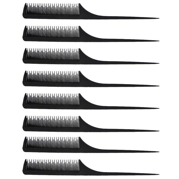 hair brushes 8pcs anti-static comb portable skin-friendly hairdressing for home barber salon, Silver
hair brushes 8pcs anti-static comb portable skin-friendly hairdressing for home barber salon, Silver