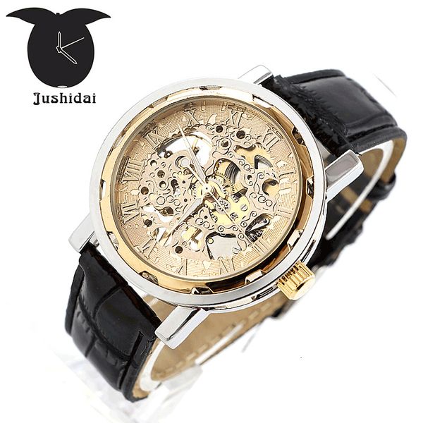 mechanical watch gift men's waterproof luminous watch sports quartz business men's, Slivery;brown
mechanical watch gift men's waterproof luminous watch sports quartz business men's, Slivery;brown