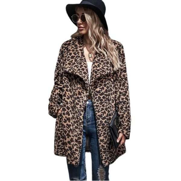 women's wool & blends 2021 -selling ladies fashion autumn and winter mid-length faux fur coat, Black
women's wool & blends 2021 -selling ladies fashion autumn and winter mid-length faux fur coat, Black
