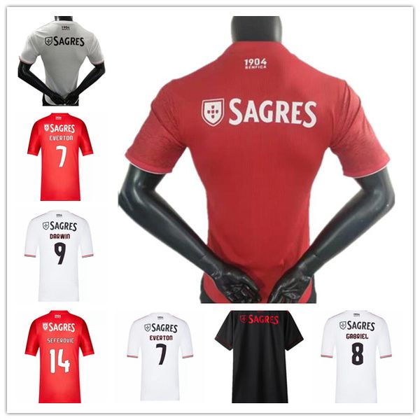 21 22 player version soccer jersey seferovic waldschmidt everton pizzi rafa darwin g.ramos 2021 2022 home away men +kids kit football shirts, Black;yellow
21 22 player version soccer jersey seferovic waldschmidt everton pizzi rafa darwin g.ramos 2021 2022 home away men +kids kit football shirts, Black;yellow