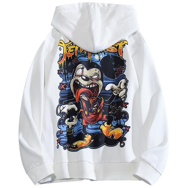 men's hoodies & sweatshirts winter zombie printed cartoon hoodie for men hip hop streetwear cotton polyester long sleeve couple's, Black
men's hoodies & sweatshirts winter zombie printed cartoon hoodie for men hip hop streetwear cotton polyester long sleeve couple's, Black