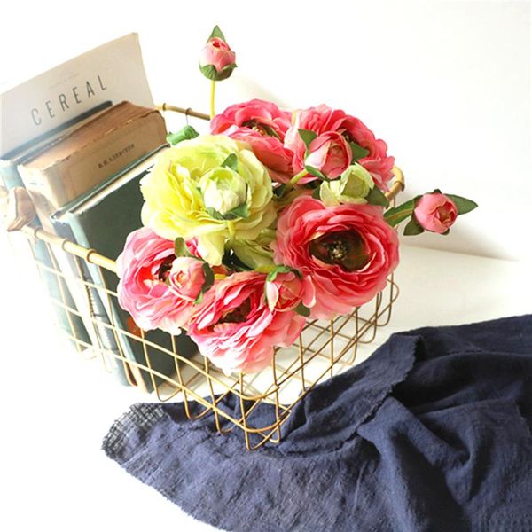decorative flowers & wreaths 2-branch artificial rose flower with leaves fake floral decor home wedding simulation bouquet
decorative flowers & wreaths 2-branch artificial rose flower with leaves fake floral decor home wedding simulation bouquet