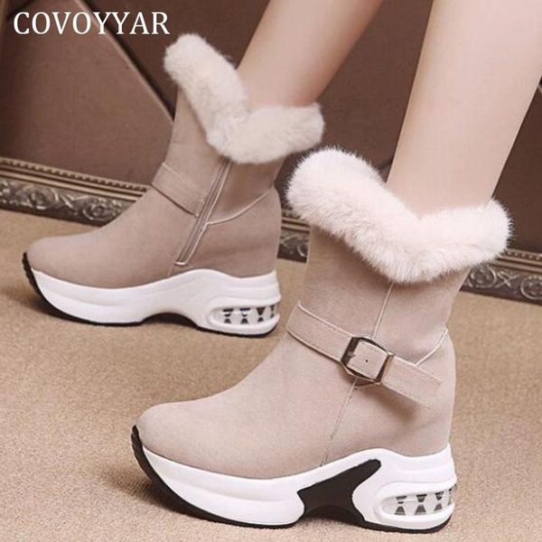 boots covoyyar winter women ankle 2021 fashion high flock snow boot fur platform shoes woman wbs4093, Black
boots covoyyar winter women ankle 2021 fashion high flock snow boot fur platform shoes woman wbs4093, Black