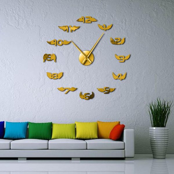wall clocks arabic number with wings diy clock for living room angel wing frameless designer mirror effect big home decor
wall clocks arabic number with wings diy clock for living room angel wing frameless designer mirror effect big home decor