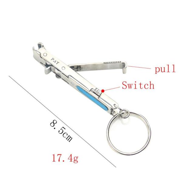 keychains manicures stainless steel ultra-thin foldable hand toe nail clippers cutter scissors keychain art tool key ring, Silver
keychains manicures stainless steel ultra-thin foldable hand toe nail clippers cutter scissors keychain art tool key ring, Silver