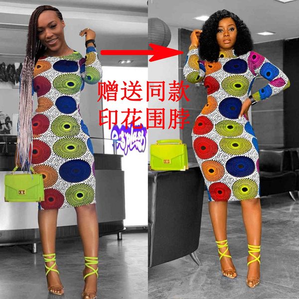 factoryzlyw factoryvrhc ethnic women's colorful circle printing tight m016 medium length comfortable dress, White;black
factoryzlyw factoryvrhc ethnic women's colorful circle printing tight m016 medium length comfortable dress, White;black
