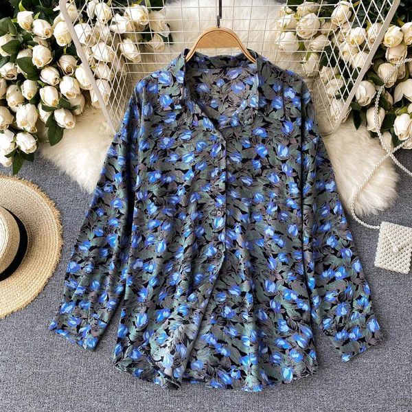 lady fashion retro printed shirt women's long sleeve print vintage blusas mujer de moda blouse clothings q679 blouses & shirts, White
lady fashion retro printed shirt women's long sleeve print vintage blusas mujer de moda blouse clothings q679 blouses & shirts, White