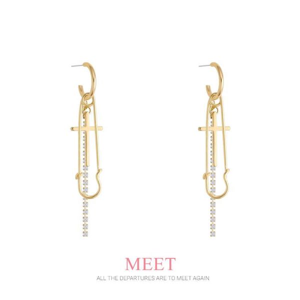 dangle & chandelier fashion paper clip earrings women's cross creative exaggeration design punk temperament charm personality jewelry g, Silver
dangle & chandelier fashion paper clip earrings women's cross creative exaggeration design punk temperament charm personality jewelry g, Silver