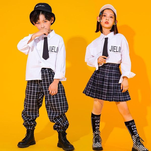 clothing sets kids ballroom hip hop sweatshirt plaid pants skirt girls boys drum concert dance costume school uniforms clothes wear, White
clothing sets kids ballroom hip hop sweatshirt plaid pants skirt girls boys drum concert dance costume school uniforms clothes wear, White