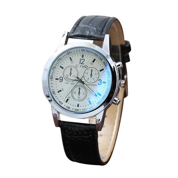 wristwatches fhd#pd351 men's watch 1pcs simple 3 eye chronograph digital scale blu-ray glass dial quartz alloy leather wrist a60, Slivery;brown
wristwatches fhd#pd351 men's watch 1pcs simple 3 eye chronograph digital scale blu-ray glass dial quartz alloy leather wrist a60, Slivery;brown