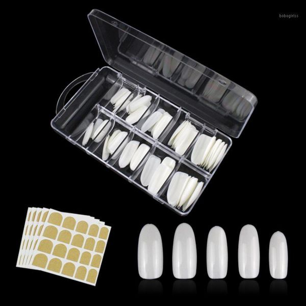 tignish 100pcs/pack full false nail tips oval 10 sizes clear white natural color fake nails acrylic uv gel manicure tools1, Red;gold
tignish 100pcs/pack full false nail tips oval 10 sizes clear white natural color fake nails acrylic uv gel manicure tools1, Red;gold