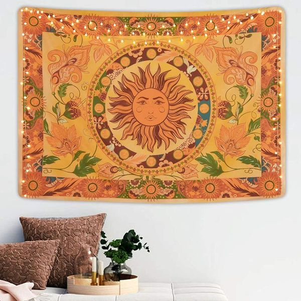 tapestries burning sun tapestry flower vines vintage floral mystic hippie wall hanging for room
tapestries burning sun tapestry flower vines vintage floral mystic hippie wall hanging for room