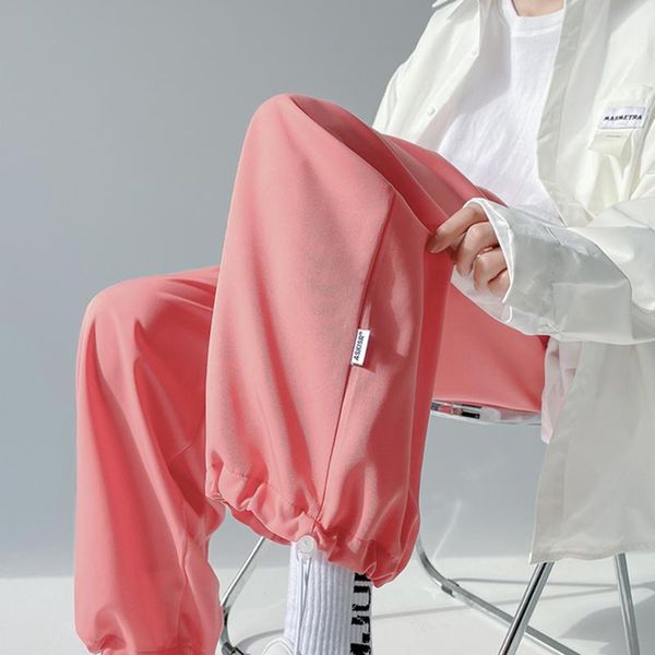 men's pants women's summer home loose skin-friendly breathable drape good casual trousers couple clothing bottoms, Black
men's pants women's summer home loose skin-friendly breathable drape good casual trousers couple clothing bottoms, Black