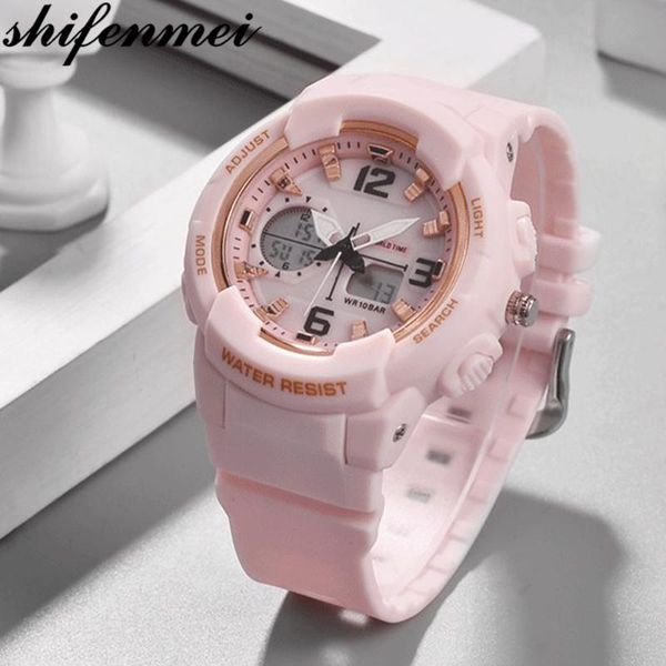 wristwatches shifenmei girls digital watch women brand children waterproof led sport watches ladies bracelet wristwatch, Slivery;brown
wristwatches shifenmei girls digital watch women brand children waterproof led sport watches ladies bracelet wristwatch, Slivery;brown