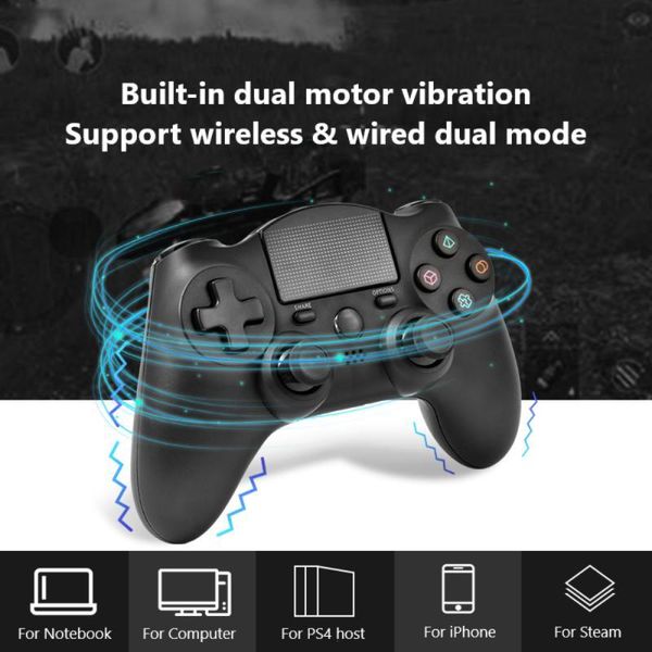 bluetooth 5.0 game controller dual-vibration rechargeable compact touching for machine grip durable controllers & joysticks
bluetooth 5.0 game controller dual-vibration rechargeable compact touching for machine grip durable controllers & joysticks