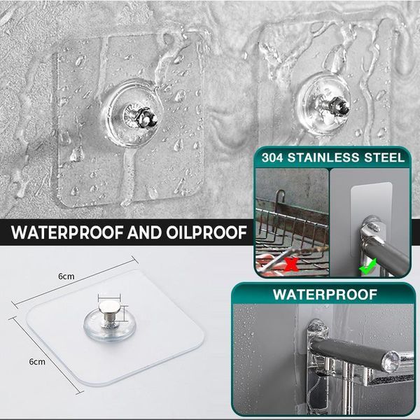 hooks & rails 6x6cm punch screws self adhesive hanging cross stitch painting po frame no hole multi-use strong stick wall hook
hooks & rails 6x6cm punch screws self adhesive hanging cross stitch painting po frame no hole multi-use strong stick wall hook