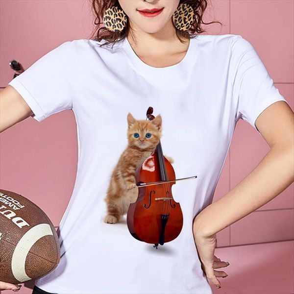 art cat printed fashion women t shirt harajuku short sleeve white thin section plus size female clothing
art cat printed fashion women t shirt harajuku short sleeve white thin section plus size female clothing