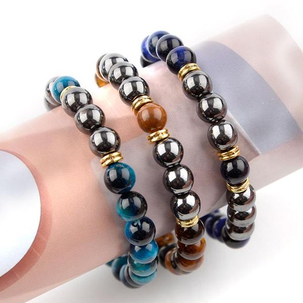 bangle hematite tiger eye stone beads bracelet natural charm bangles gifts for man woman birthday gift wholesale, Black
bangle hematite tiger eye stone beads bracelet natural charm bangles gifts for man woman birthday gift wholesale, Black