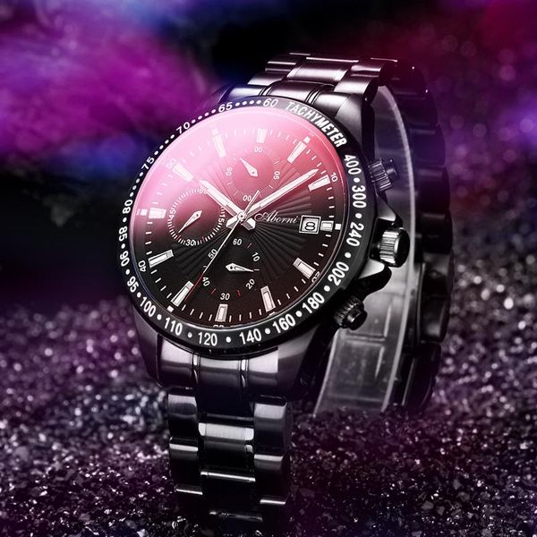 wristwatches aborni watch men mens watches sports full stainless steel waterproof business quartz relogio masculin, Slivery;brown
wristwatches aborni watch men mens watches sports full stainless steel waterproof business quartz relogio masculin, Slivery;brown