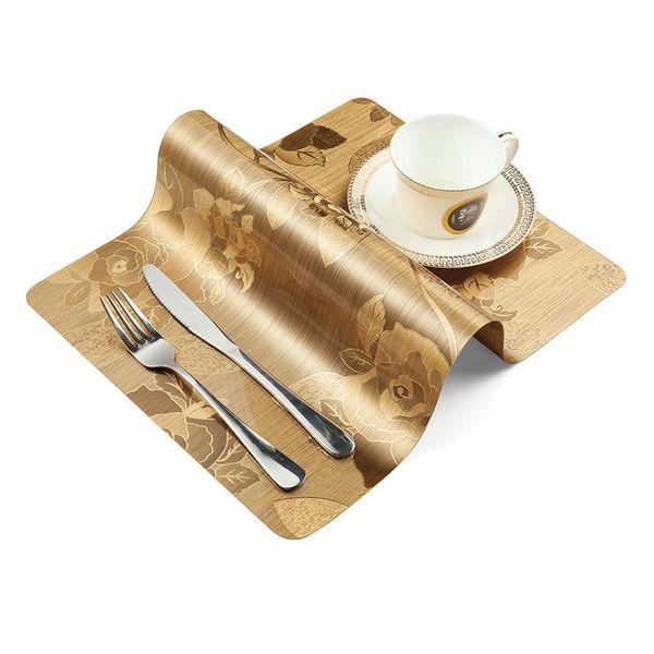 dishes & plates placemat upscale waterproof pvc placemats for dining table mat pot bowl drink coasters non-slip insulation pads
dishes & plates placemat upscale waterproof pvc placemats for dining table mat pot bowl drink coasters non-slip insulation pads