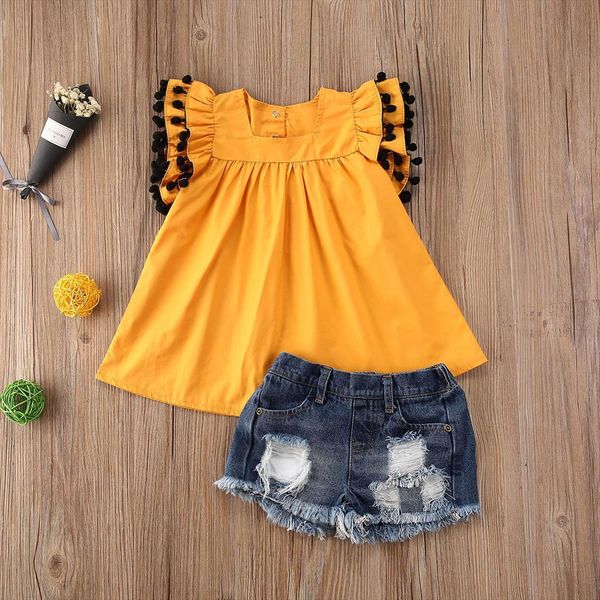 baby girl apparel 3 piece set childrens sunflower off shoulder navel perforated jeans headband 6 months 4 years, White
baby girl apparel 3 piece set childrens sunflower off shoulder navel perforated jeans headband 6 months 4 years, White